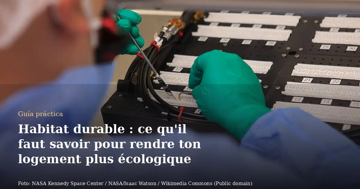 Habitat durable : ce qu'il faut savoir pour rendre ton logement plus écologique